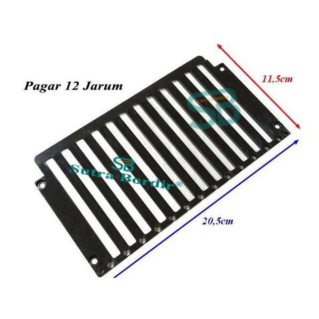 DY43 >> pagar 12 Jarum pagar pelatuk 12 warna mesin bordir komputer 12 jarum pagar needle 12 jarum p