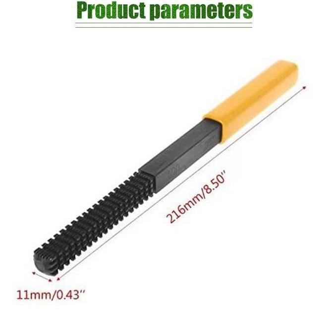 JALACA Kikir Drat Baut 8 in 1 Thread Restorer File Mm Alat Perbaikan Ulir Drat Rusak Universal Repai