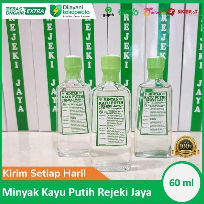 Osimosu- Minyak Kayu Putih Rejeki Jaya 60 Ml Asli Makassar