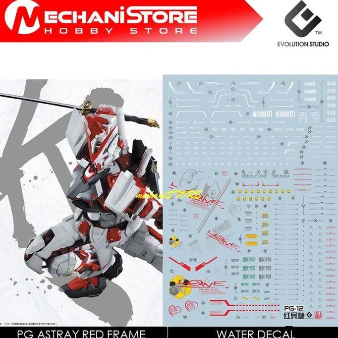 EVO Decal PG - PG12 Astray Red Frame