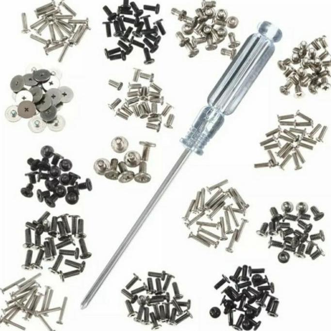TEXASNDIOK - 300PCS BAUT LAPTOP SCREW MIX DELL ASUS MSI COMPUTER LENOVO NOTEBOOK