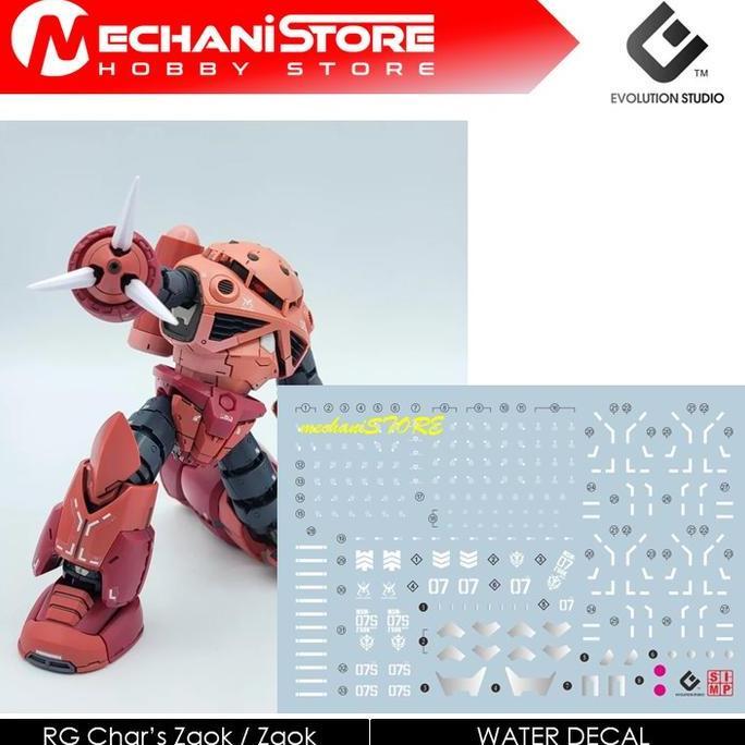 EVO Decal RG - RG16 Char's Z'Gok / ZGok