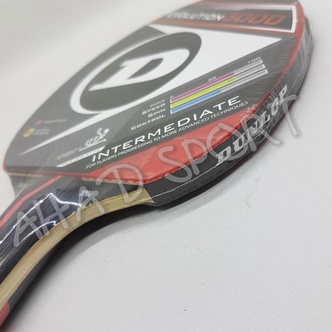 Bat Dunlop Evolution 3000 Bet Tenis Meja Pingpong Murah Berkualitas
