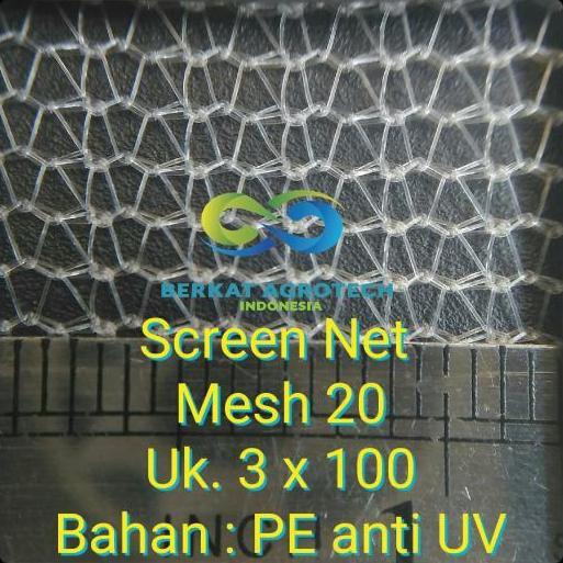 Insect Net / Screen Net Mesh 20 (3x100m)