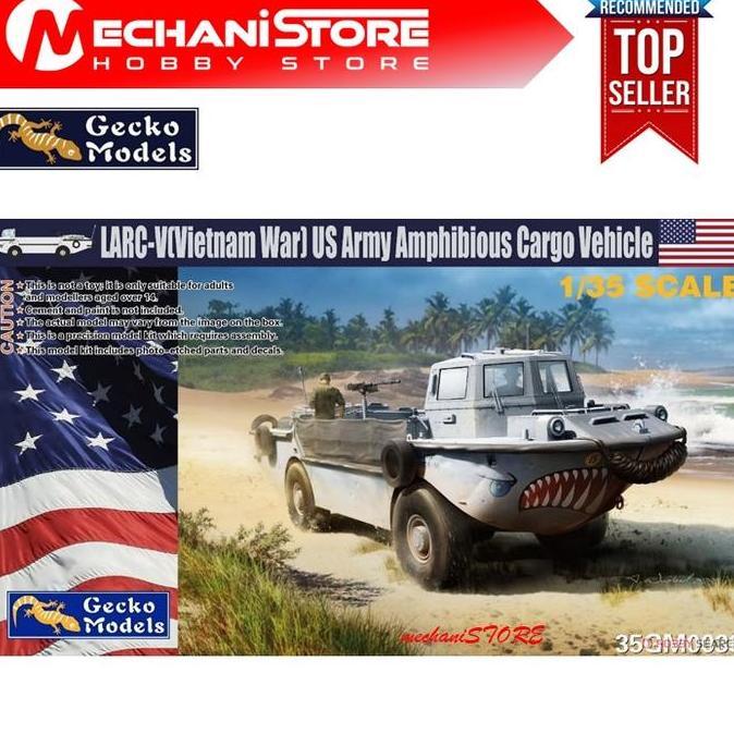 GECKO 1/35 LARC-V (Vietnam War) US Army Amphibious Cargo Vehicle - GEC35GM0038