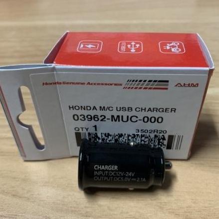 Charger Usb Honda Original Ahm- Charger Motor Honda Pcx Adv Beat Delux