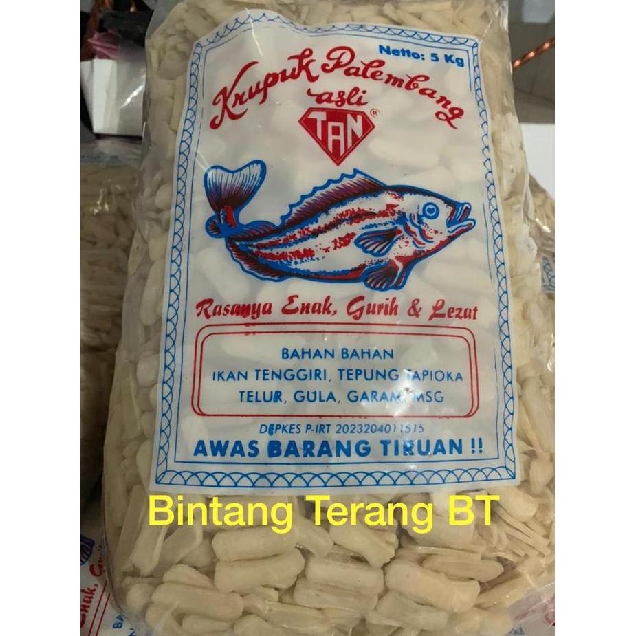 Kerupuk Krupuk Palembang Asli TAN Ikan Tenggiri Kecil 1 BAL/BALL 5 kg TA