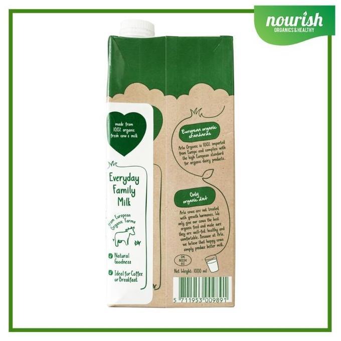 Arla Organic FULL CREAM Milk / Susu Full Krim organik 1 L