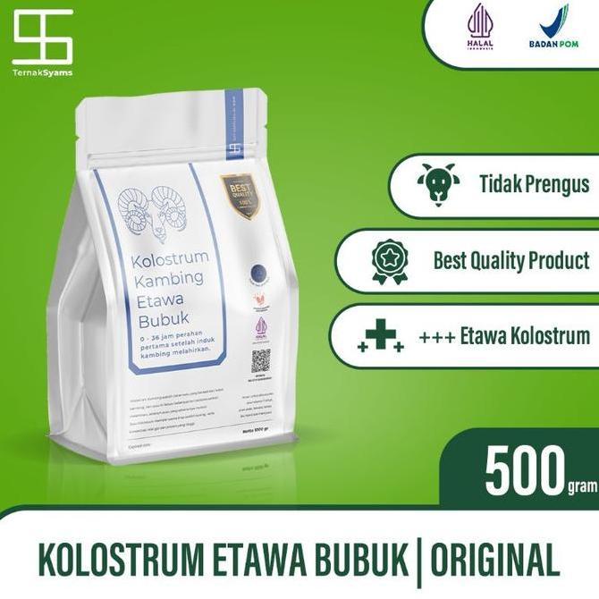 kolostrum susu kambing etawa 500gr