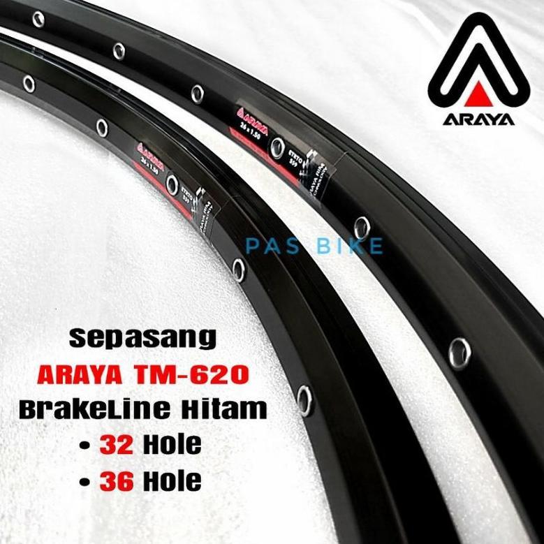 Velg Sepeda Roda 26 Rims Araya Tm620 Sepasang