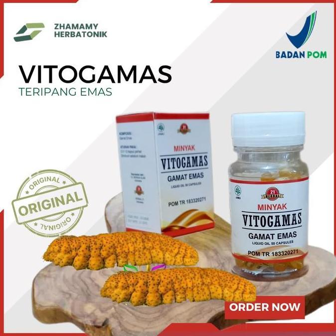 Kapsul Minyak Gamat Emas Allshop