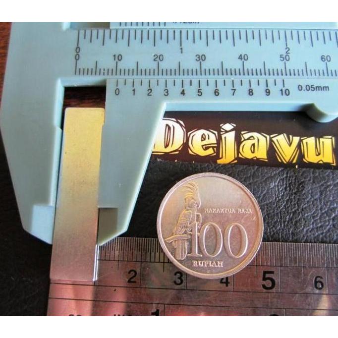 Magnet Batang Bar Kotak Neodymium silver putih Super Kuat
