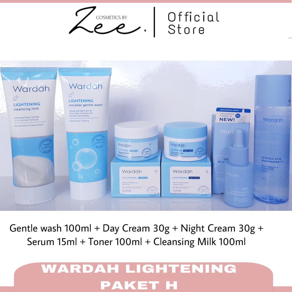 Wardah Lightening Series | Wardah Paket Lengkap | Wardah Paket Lightening