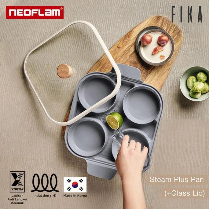 Sedia Neoflam Fika Wajan Penggorengan Keramik Korea | Original 100%