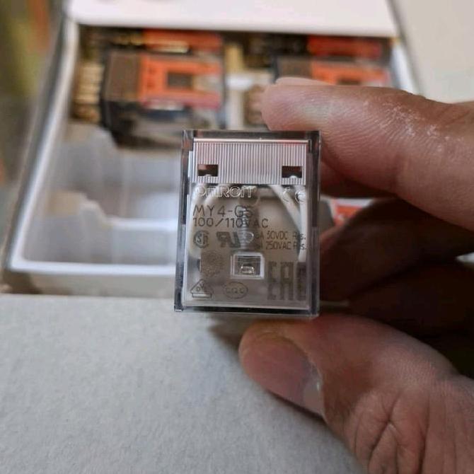 Promo RELAY MY4N-GS 110 VAC/MY4N-GS-R 110 VAC RELAY OMRON ORIGINAL Diskon