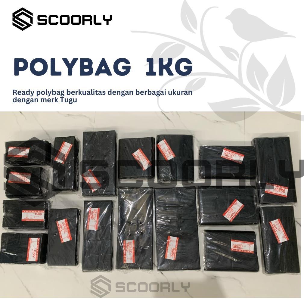 Bisa Cod 1Kg - Polybag Tanaman Lengkap Plastik Polybag / Polybag Tanaman ><