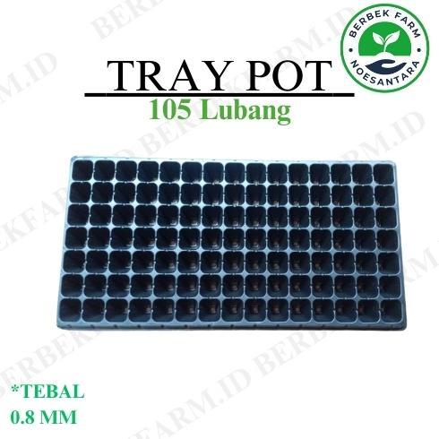 Bisa Cod Trai Semai 105 Lubang Tebal / Tray Pot 105 Hole ><
