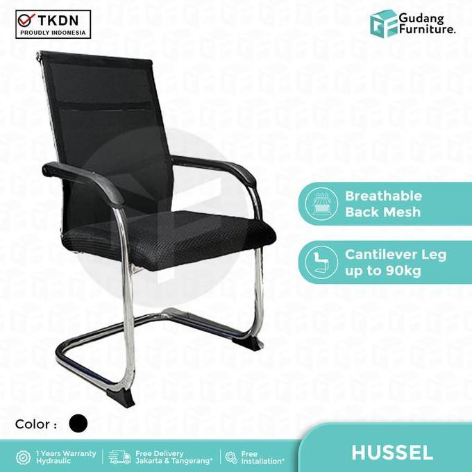 Kursi Hadap Kursi Tamu Kantor Kursi Kerja Tanpa Roda Insperra Hussel