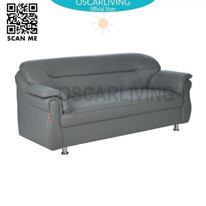Olc Sofa Xena 3 Seater - Grey - Khusus Jabodetabek