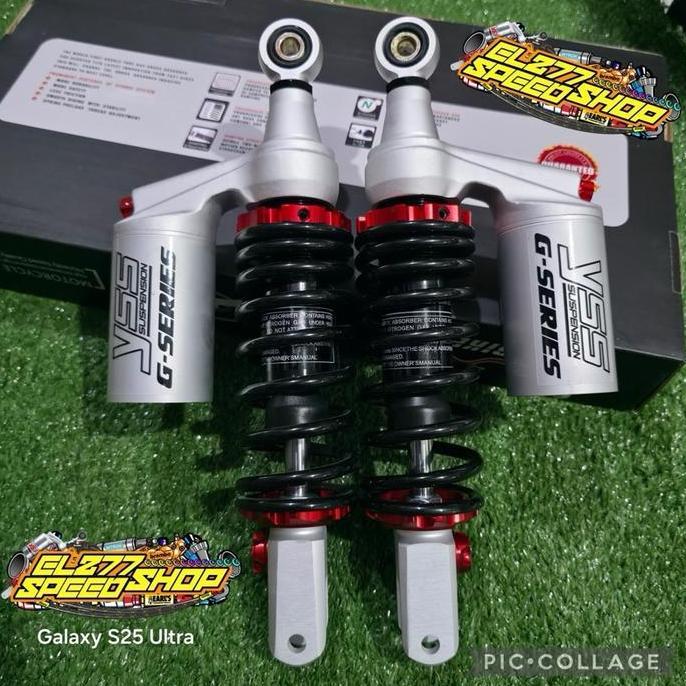 Shockbreaker Sekok Shock Belakang Aerox 155 Nouvo Ukuran 280Mm Tabung Mdl Copy Black Series Ukuran 2
