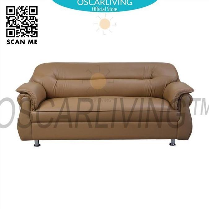 Olc Xena 3 Seater Sofa - Mocca [Jabodetabek]
