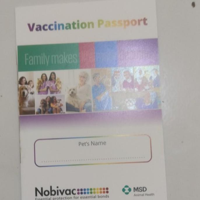 Buku Vaksin Anjing Kucing