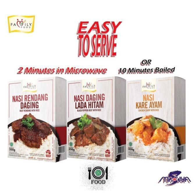 FAMILY FOOD Makanan Nasi Siap Saji (Ready to Eat Meal)