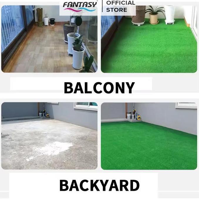 Grdwill- Fantasy Iris Karpet Rumput Sintetis Swiss Tebal 10Mm Rumput Palsu Synthetic Grass Indoor Ou