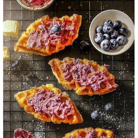 9 Pcs Croffle DEAR BUTTER ORIGINAL ALMOND MAPLE STRAWBERRY CREAM CHEES