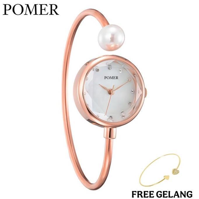 BL98 >> Jam Tangan Wanita Watch Fashion  Jam Tangan Model Gelang Aneka warna kuning Titanium Gray Si