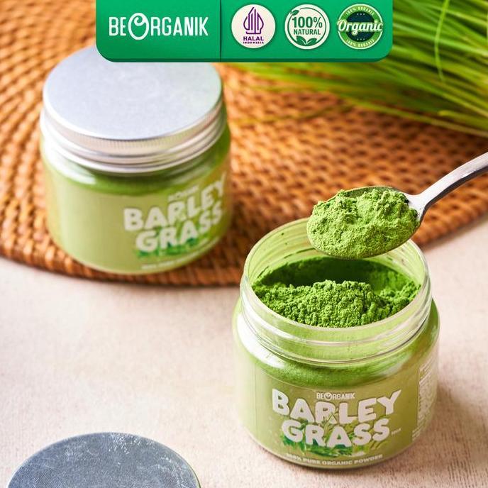 Foodtwin- Beorganik Barley Grass Powder / Rumput Barley Bubuk 50Gr