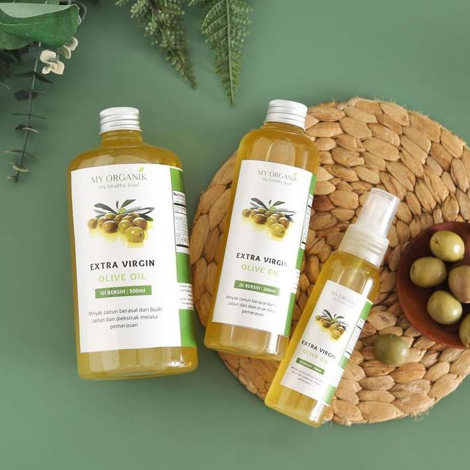 Foodtwin- My Organik Extra Virgin Olive Oil Minyak Zaitun Murni Untuk Di Minum Masak Campuran Makana