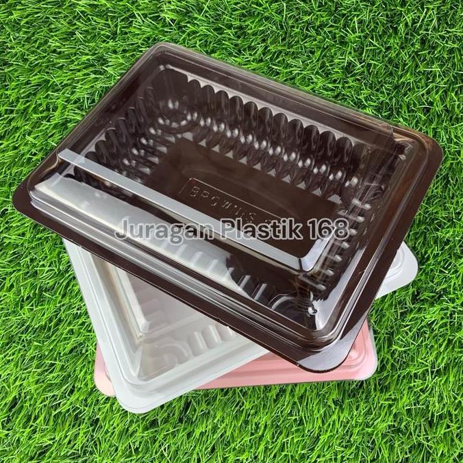 Saveme- Mika Brownies S - Size S Kecil - Kotak Bento Nasi Kuning - Tray Bento