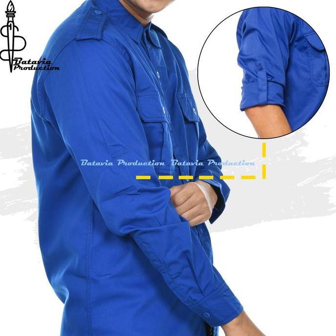 Baju Kemeja PDH PDL Premium Pria Wanita Lengan Panjang - Pakaian Lapangan Tactical Cocok Dipakai Unt