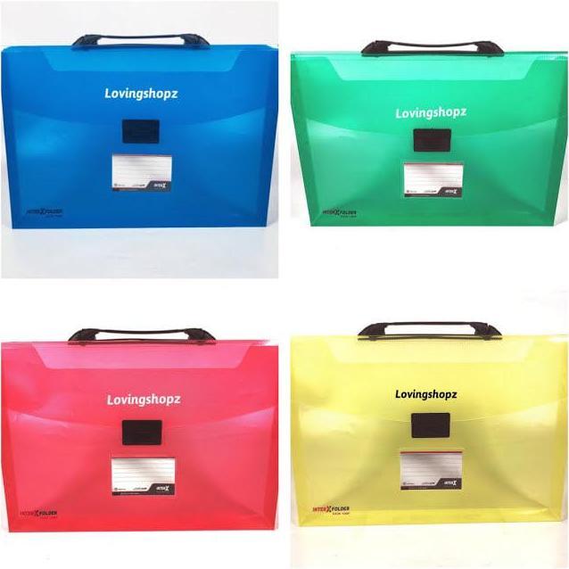 Notbad- Case File 4 Cm Inter X, Tas Plastik Dokumen, Map Dokumen, Tas File