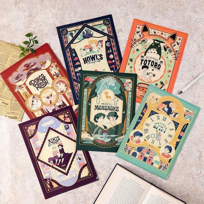 Notbad- File Holder A4 Studio Ghibli Totoro Movic Map Kertas Limited Edition