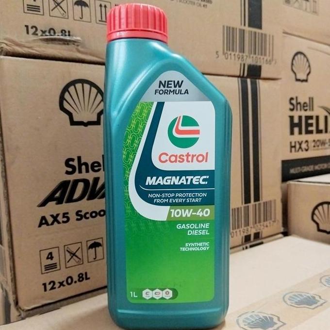OLI MESIN MOBIL BENSIN CASTROL MAGNATEC 10W-40 1 LITER