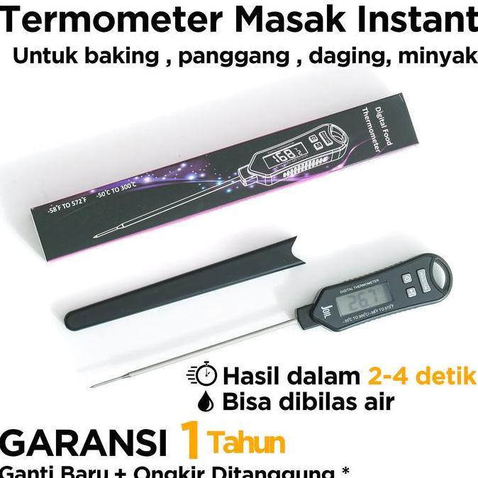 Thermometer Digital Termometer Dapur Makanan Waterproof - Joil KT1