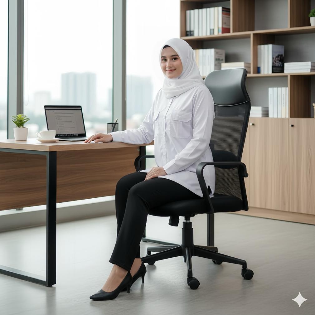 BIG SALE KEMEJA PUTIH/KEMEJA KANTOR/TUNIK POLOS PUTIH/BAJU PPL/BAJU PNS/JUBII.ID