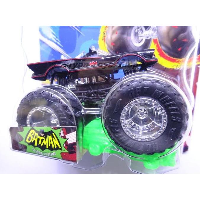 Promo Hot Wheels Monster Trucks Batman TV Series Batmobile Diskon