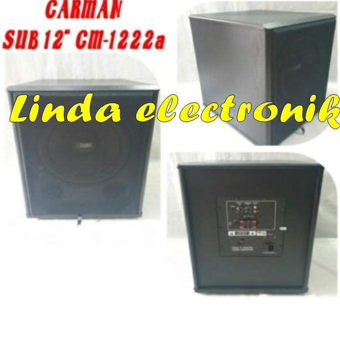 subwoofer aktif crimson carmen cm 1222a cm1222a 12 inch original