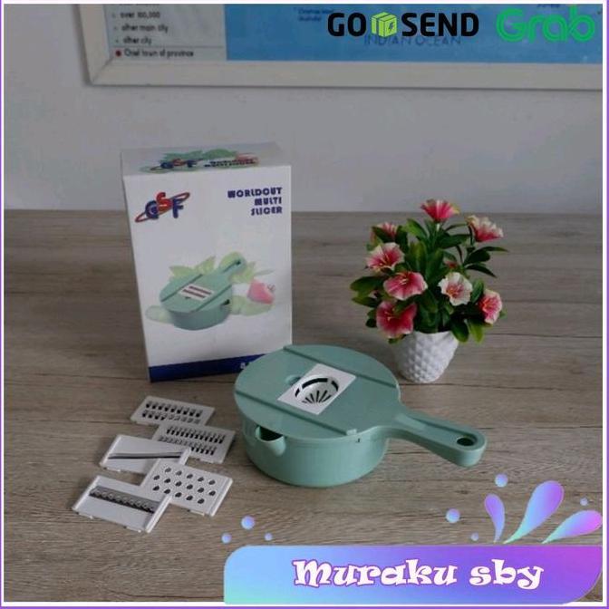 Parutan Serbaguna 7in1 Pemotong Sayur 7in1 G 7001