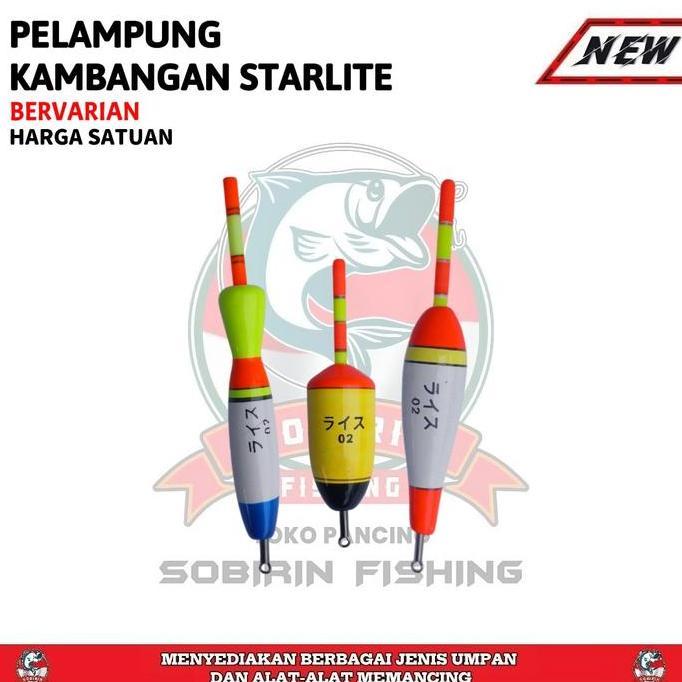 Pelampung Pancing Kambangan Kayu Starlite - Pelampung Anti Badai Allshop