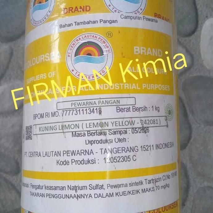 Spesial Pewarna Makanan Coloursea 1Kg, Bermacam-Macam Warna