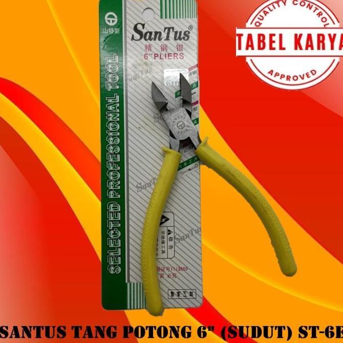 Tang Potong 6" Inch (Sudut) Santus St-6E