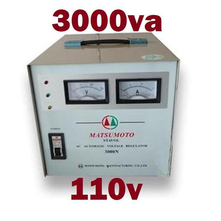 Avr Transformer Step down Step up + Stabilizer Matsumoto 3000