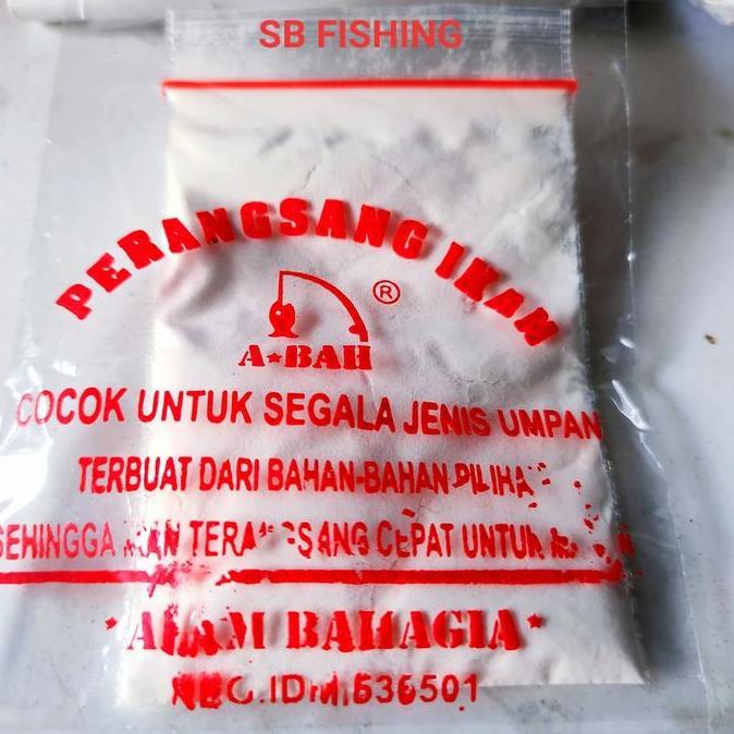Umpan Pancing Wisman A-Bah Putih - Campuran Umpan Pancing Wangi Allshop