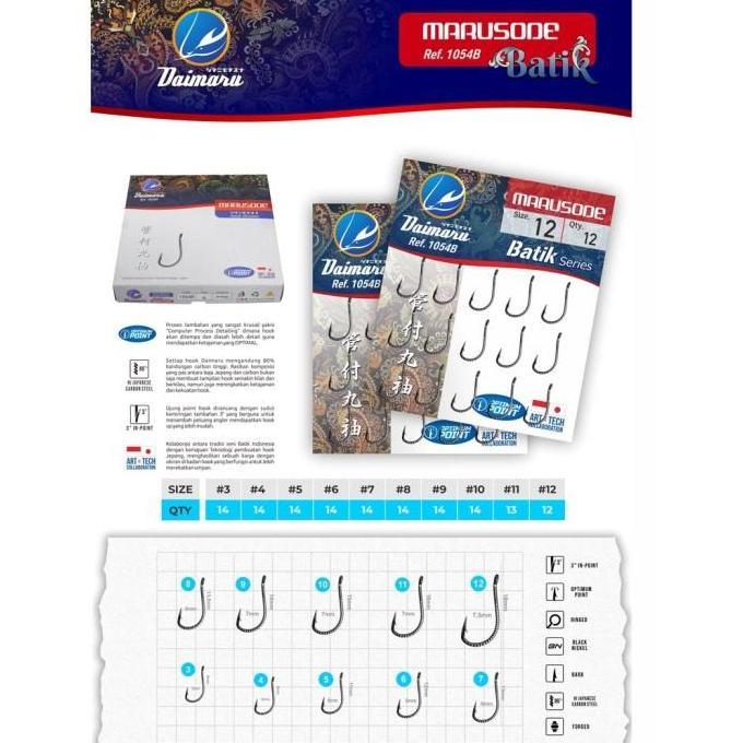 Mata Kail Daimaru Marusode Style Batik Series Allshop