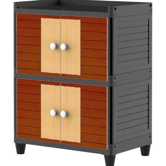 NAIBA TWIN BOX LEMARI PLASTIK SERBAGUNA LEMARI PAKAIAN