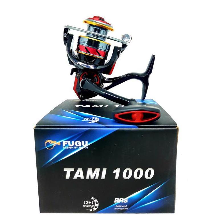 Reel Pancing Fugu Tami 1000-3000 One Way 12+1 Bb Sangat Murah Dan Kuat Allshop